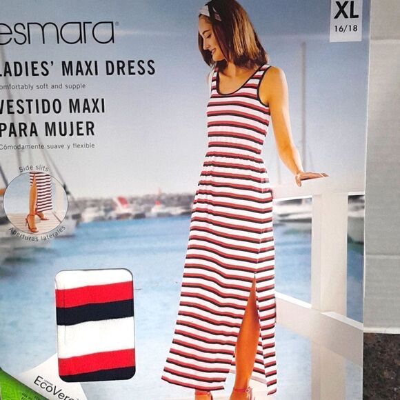 Esmara by Heidi Klum Maxi Dress...Size XL...16/18. It has an elasticized waist. - Picture 1 of 11